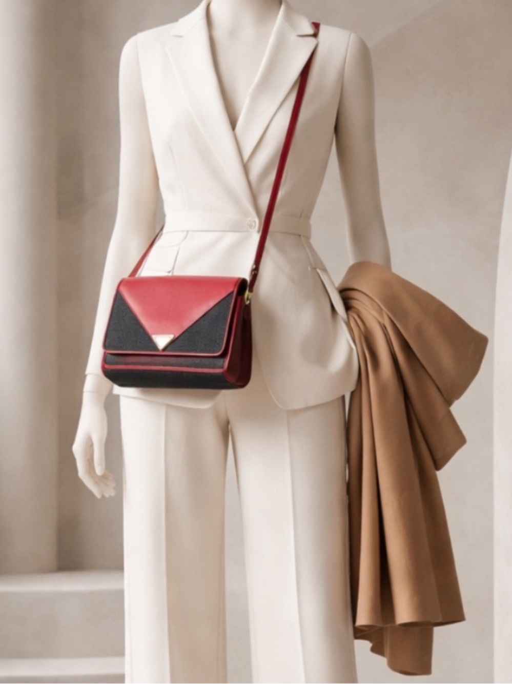 🔥🔥SALE🔥🔥Authentic Yves Saint Laurent Cassandra Crossbody/ Bag - Picture 3 of 17